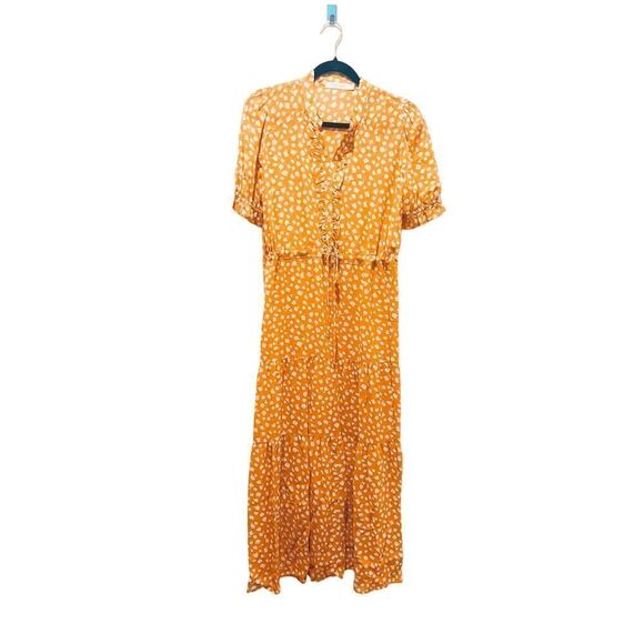 Christy Dawn Elle Dress in Mustard Seed Floral Small - Picture 4 of 8